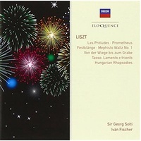 Liszt: Tone Poems Hungarian Rh - Solti, Sir Georg: Ivan Fischer Cd Album