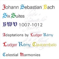 Johann Sebastian Bach Six Suit - Remy, Ludger Cd Album