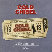 Live Tapes; V1: Hordern Pav - Cold Chisel Cd Album