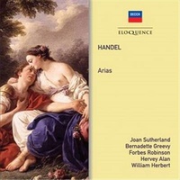 Handel Arias - Sutherland, Joan: Bernadette Greevy Cd Album