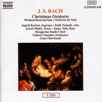Bach:Christmas Oratorio Bwv248 - Kertesi,Nemeth, Cd Album