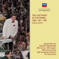 Last Night Of The Proms - Sir Colin Davis Cd Album