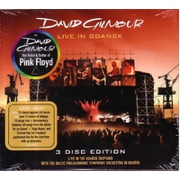 Live In Gdansk: 3 Disc Edition - Gilmour, David Cd Album