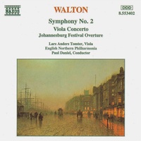Walton:Symphony No.2/Viola Cto - Daniel/Tonter/E Cd Album