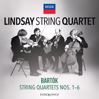 Bartok: String Quartet No 1-6 - Lindsay String Quartet Cd Album