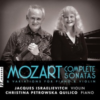 Complete Sonatas & Variations - Mozart: Israelievitch: Quilico Cd Album