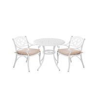 Marco Aluminium 3 Pce Setting(CAT-090 white + CAC-042 white)