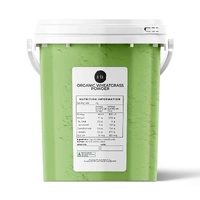 400g Orku Organic Wheatgrass Powder Tub - 100% Pure Wheat Grass Leaf Superfood