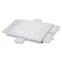 iSocial Hike Puzzle Board 1000 pcs - Felt Tilting Portable Cover + Drawers Silver