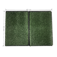 YES4PETS Indoor Dog Puppy Toilet Grass Potty Training Mat Loo Pad 85 x 63 cm