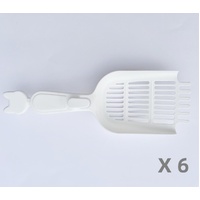 YES4PETS Plastic Pet Cat Litter Pooper Scooper Puppy Rabbit Guinea Pig Waste Poop Scoop Cleaning Shovel