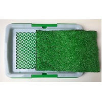 YES4PETS Small Portable Dog Potty Training Tray Pet Puppy Toilet Trays Loo Pad Mat 45x33 cm
