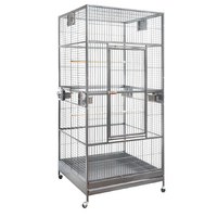 YES4PETS XXL 203cm Macaw Parrot Aviary Bird Cat Pet Cage On Wheels