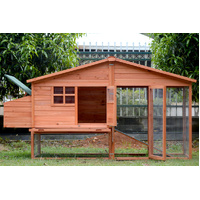 YES4PETS XL Chicken Coop Rabbit Guinea Pig Hutch Ferret Hen House