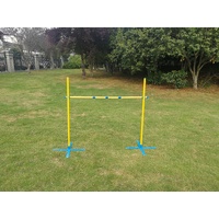 YES4PETS Portable Dog Puppy Training Practice Jump Agility Post