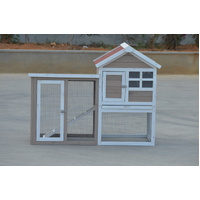 YES4PETS Rabbit Hutch Small  Ferret Guinea Pig Cage Hen Chook Cat Kitten House