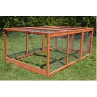 YES4PETS Large Chicken Coop Run Guinea Pig Cage Villa Extension Rabbit Hutch House Pen