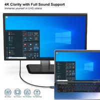 BENFEI 207GY-6F USB-C to DP 1.8M 8K@60Hz Thunderbolt 3