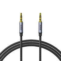 BENFEI 427GY 5M 3.5mm TRRS Male to Male Audio Cable, 4-Pole Stereo Mic Aux Cable, Nylon Braided Headphone Jack Cord