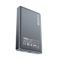CHOETECH B739-BK 20W Slim USB-C 10000mAh Magnetic Power Bank - Black