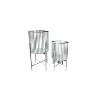 Logan Planter - Set of 2 - Black