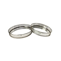 Nina Tray - Round - Small - Silver