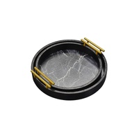 Maison Round Tray - Set of 2 - Black