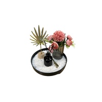 Bloom Flower Tray & Fragrance Diffuser Set - White
