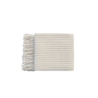 Levi Throw Rug Blanket - Cream
