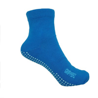 Gripperz Maxi Hospital Non Slip Socks, Diabetic Safe - Large / Red