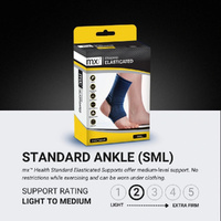 MX Health Standard Elasticated Ankle Support - Extra Large
