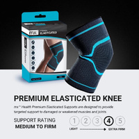 MX Health Premium Elasticated Knee Support - Large