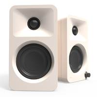 Limited Edition - Kanto ORA 100W Powered Reference Desktop Computer Speakers with Bluetooth 5.0 Matte Cream