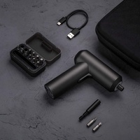 Xiaomi Mijia Cordless Rechargeable Screwdriver 3.6V 2000mAh Li-ion 5N.m Electric Screwdriver With 12Pcs S2 Screw Bits