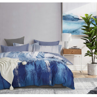 Microfiber Reversible Quilt Cover Set - Chavez - King Size