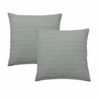 Bianca Pair of Kahlani Chocolate European Pillowcases 65 x 65cm