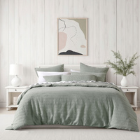 Bianca Kahlani Chocolate Waffle Quilt Cover Set Single