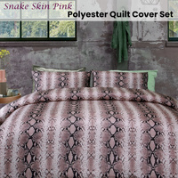 Westwood Printed Foliage Quilt Cover Set SINGLE