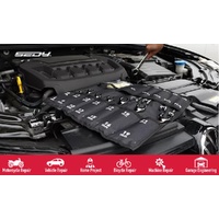 12-Piece Flare Nut Spanner Set Teflon Tape Metric & SAE Brake Line Repairing