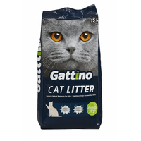 Gattino Natural Bentonite Cat Litter - Marseille Soap Scent, 15L