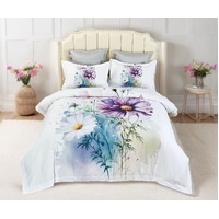 Marrea Floral Quilt Cover Set - Queen Size