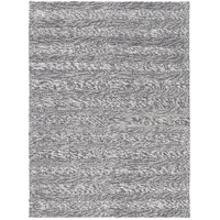 Harlow Ringlets Charcoal Wool Blend Rug 160x230