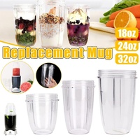 Blender Cups 32OZ 24OZ 18OZ Replacement Accessories Juicer Ice Crushing Blades - 32oz