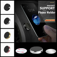 Universal Dashboard Phone Holder Car Mount Stand with Secure Grip - Silver *1