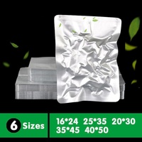 100/200X Aluminum Foil Heat Seal Mylar Food Vacuum Bags 6 Sizes - 40x50cm x 100 PCS