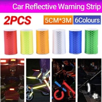 3m Reflective Warning Tape Adhesive Sticker Roll for Car Truck Strip Marking Use - Green