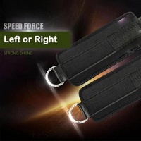 Aolikes Weight Lifting Ankle D-Ring Strap Cable Kickbacks Attachment Gym Leg - Right