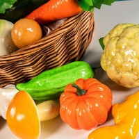 10 X Artificial Green or Red Apples for Home Party Wedding and Shop Decor - Red