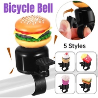 Cute Food Style Bicycle Bell Loud and Fun Handlebar Accessory - Sandwiches