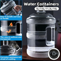 Water Storage Jugs Water Bucket Pure Water Barrel Portable Water Tank Water - 11.3L